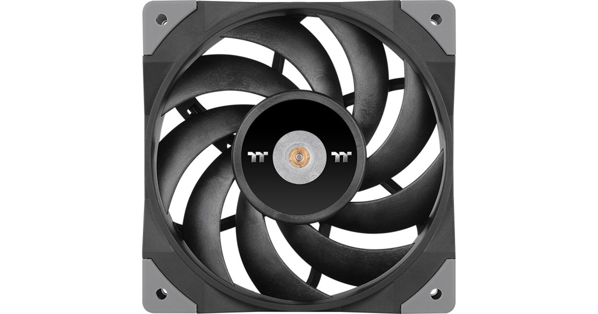 Thermaltake TT Toughfan 12 PWM 120x120x25mm, Gehäuselüfter schwarz 