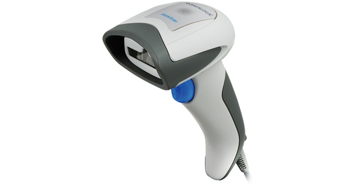 Datalogic QuickScan I QD2131, BarcodeScanner schwarz, Kit, USB