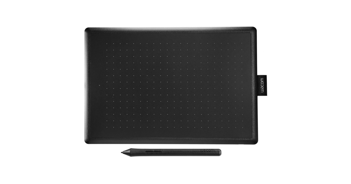 Wacom One by Wacom, Grafiktablett schwarz/rot, Medium Wacom One by Wacom, Grafiktablett schwarz/rot, Medium