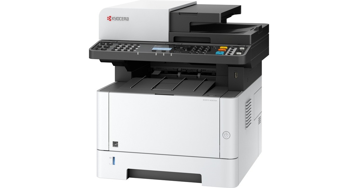 Kyocera ECOSYS M2635dn, Multifunktionsdrucker grau/schwarz, USB/LAN ...