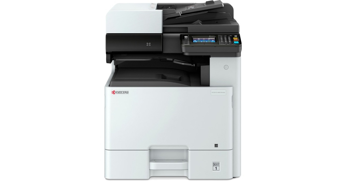 Kyocera ECOSYS M8130cidn, Multifunktionsdrucker grau/schwarz, USB, LAN ...