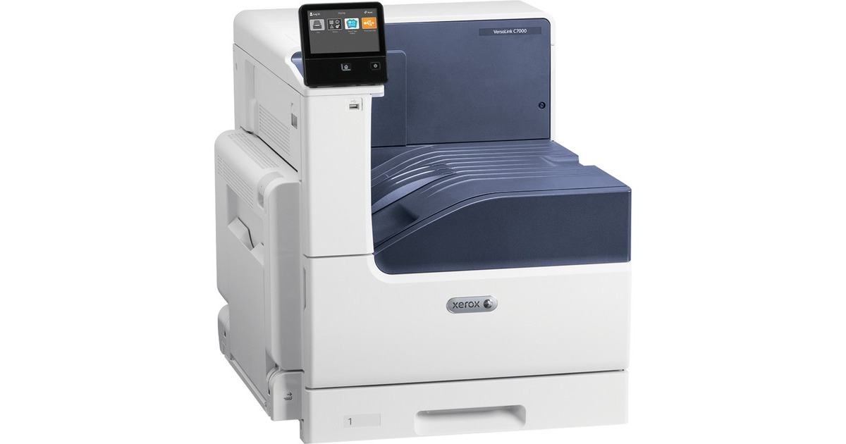 Xerox VersaLink C7000DN, LED-Drucker blau/grau, USB, LAN, NFC