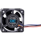 Alphacool ES 40mm 400-10.000rpm Fan 40x40x20mm, Gehäuselüfter schwarz, Two Ball Bearing, PWM, 40 mm