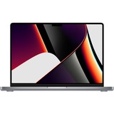 Apple MacBook Pro (14") 2021 CTO, Notebook grau, M1 Max 24-Core GPU, macOS Monterey, Deutsch, 120 Hz Display, 1 TB SSD
