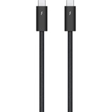 Apple Thunderbolt 4 Pro Kabel schwarz, 1,8 Meter, gesleevt