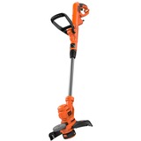 BLACK+DECKER 3-in-1 Multi-Trimmer Set BESTA530CM-QS, Rasentrimmer orange/schwarz, 550 Watt, inkl. Mäher-Chassis