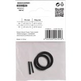 Bosch Set Haltering und Stift, für PRO Impact Steckschlüssel 1/4", Sicherung schwarz, 4-teilig