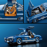 Brick Shop Brick Shop Hot Wheels Premium Series Mercedes-Benz 300 SL, Konstruktionsspielzeug 