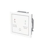 Busch-Jaeger Klingeltaster Do Not Disturb Make Up Room mit Bedruckung Do Not Disturb Make Up Room weiß, Retail