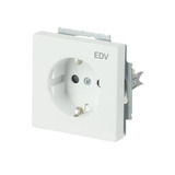 Busch-Jaeger Steckdosen Einsatz für EDV Geräte weiß, Retail