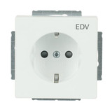 Busch-Jaeger Steckdosen Einsatz für EDV Geräte weiß, Retail