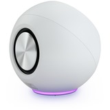 Creative Pebble SE , PC-Lautsprecher weiß, Bluetooth 5.3, USB-C, Klinke, RGB