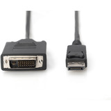Digitus Adapterkabel DisplayPort > DVI-D schwarz, 3 Meter