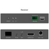 Digitus HDMI Fiber IP Extender Set, HDMI Verlängerung schwarz, 4K/60Hz