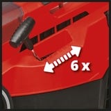 EINHELL Akku-Rasenmäher GE-CM 36/37 Li-Solo, 36Volt (2x18V) rot/schwarz, ohne Akku und Ladegerät