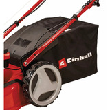 EINHELL Benzin-Rasenmäher GC-PM 46 SM HW-E Li rot/schwarz, mit Hinterradantrieb, E-Starter mit Power X-Change Li-Ionen Akku 2Ah