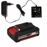 EINHELL Benzin-Rasenmäher GC-PM 46 SM HW-E Li rot/schwarz, mit Hinterradantrieb, E-Starter mit Power X-Change Li-Ionen Akku 2Ah