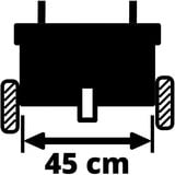 Einhell Streuwagen GC-SR 12, Streugerät rot/schwarz