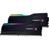 G.Skill DIMM 32 GB DDR5-6400 (2x 16 GB) Dual-Kit, Arbeitsspeicher schwarz (matt), F5-6400J3239G16GX2-TZ5RK, Trident Z5 RGB, XMP