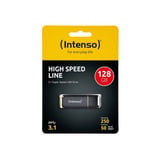 Intenso High Speed Line 128 GB, USB-Stick schwarz/gelb, USB-A 3.2 Gen 2