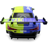 Jamara BMW M4 GT3 Diecast, Modellfahrzeug grün, Maßstab 1:24, inkl. Knopfzellen