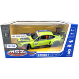 Jamara BMW M4 GT3 Diecast, Modellfahrzeug grün, Maßstab 1:24, inkl. Knopfzellen