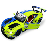 Jamara BMW M4 GT3 Diecast, Modellfahrzeug grün, Maßstab 1:24, inkl. Knopfzellen