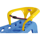Jamara Snow Play - Schlitten Snow-Star 90cm blau, mit Lehne