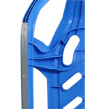 Jamara Snow Play - Schlitten Snow-Star 90cm blau, mit Lehne