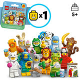LEGO 71051 Minifigures Tiere Serie 28, Konstruktionsspielzeug sortierter Artikel, eine Figur