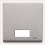 Merten Wippe Symbol Fenster rechteckig Schutzart IP vierundvierzig aluminium, Retail