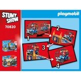 PLAYMOBIL 70820 Stuntshow Starter Pack Quad mit Feuerrampe, Konstruktionsspielzeug 