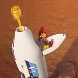PLAYMOBIL 72011 ESA: Mars-Forschungsrakete, Konstruktionsspielzeug 