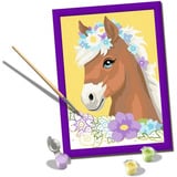 Ravensburger CreArt - Pferd mit Blumen, Malen 
