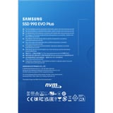 SAMSUNG 990 EVO Plus 2 TB, SSD PCIe 4.0 x4 / 5.0 x2, NVMe 2, M.2 2280, intern