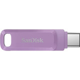 SanDisk Ultra Dual Drive Go USB Type-C 512 GB, USB-Stick lila, USB-A 3.2 Gen 1, USB-C 3.2 Gen 1