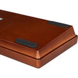 Sharkoon SKILLER SGK50 S4 Gen2 Wood PBT, Gaming-Tastatur holz/schwarz, DE-Layout, Gateron G Pro 3.0 Yellow