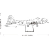 Sluban ModelBricks B17-GS Bomber, Konstruktionsspielzeug 