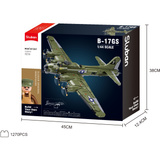 Sluban ModelBricks B17-GS Bomber, Konstruktionsspielzeug 