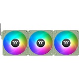Thermaltake CT120 EX ARGB Sync PC Cooling Fan, Gehäuselüfter hellgrün, 3er Pack, 120 mm