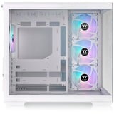 Thermaltake View 380 TG ARGB Snow , Tower-Gehäuse weiß, Tempered Glass x 2