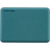 Toshiba Canvio Advance 1 TB, Externe Festplatte grün, Micro-USB-B 3.2 Gen 1 (5 Gbit/s)