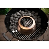 Weber Holzkohle Temperaturregler, für Kugelgrills mit Ø 57cm, Kamin edelstahl, Hitze-Kegel und Diffusorplatte