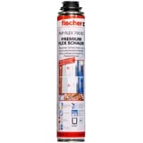 fischer Pistolenschaum Premium Flex Schaum PUP FLEX 750 B2, Dichtmasse creme/weiß, 750ml