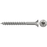 fischer Spanplattenschraube PowerFast II 3,5x40 Senkkopf TX 200 Stück, mit Teilgewinde, Edelstahl A2