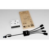 i-tec USB-C/USB-A 4 Port Kabel Hub schwarz, 2x USB-C, 2x USB-A