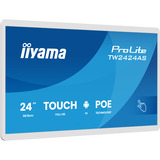 iiyama ProLite TW2424AS-W3P, Public Display weiß (matt), FullHD, IPS, Touchscreen, POE, HDMI, USB