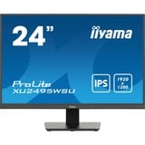 iiyama ProLite XU2495WSU-B7, LED-Monitor 61.1 cm (24.1 Zoll), schwarz (matt), WUXGA, IPS, HDMI, DisplayPort