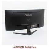 ASUS TUF Gaming VG34VQ3B, Gaming-Monitor 86.4 cm (34 Zoll), schwarz, UWQHD, DisplayPort, HDMI, HDR, USB, Curved, 180Hz Panel