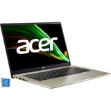 Acer Swift 1 (SF114-34-P6FH), Notebook gold, Windows 10 Home 64-Bit, 512 GB SSD